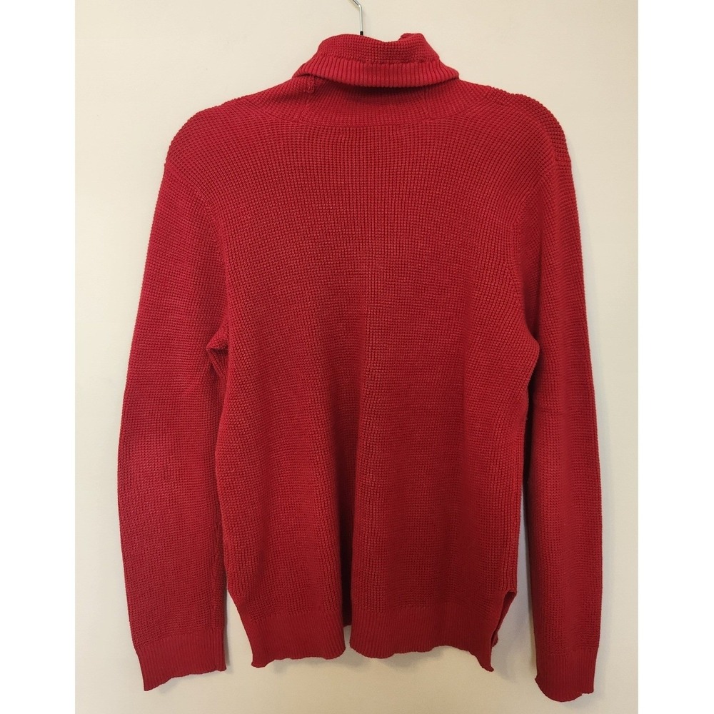 Lauren Ralph Lauren Womens Waffle Knit Cowl Neck‎ Pullover Sweater LP Set of 2 - Picture 3 of 9